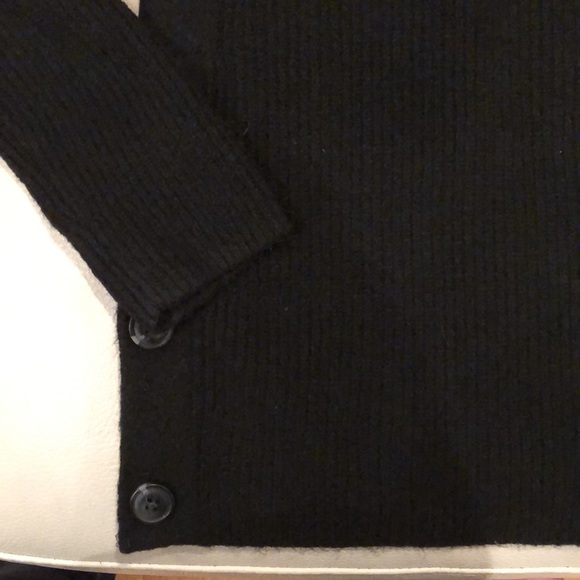 Talbots black boatneck tunic sweater - Picture 5 of 5